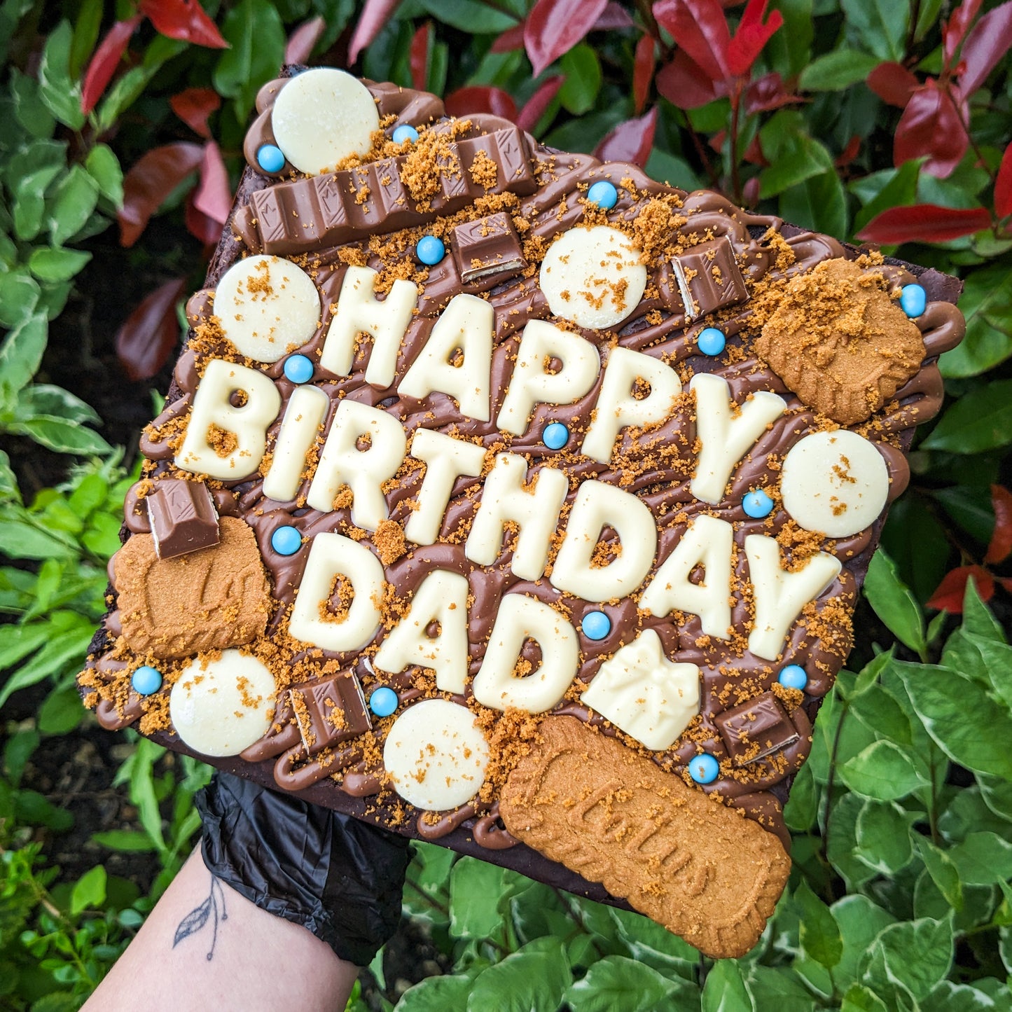 Birthday Brownie Tray