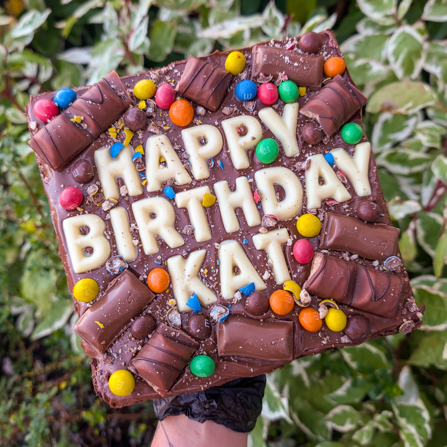 Birthday Brownie Tray